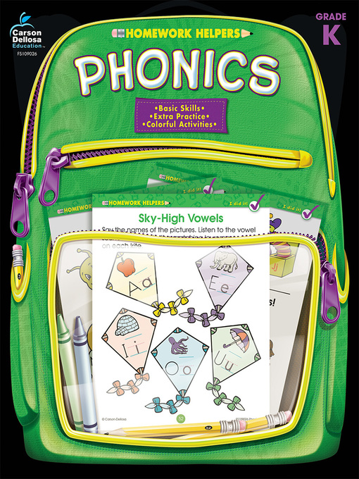 Title details for Phonics, Grade K by Frank Schaffer Publications - Available